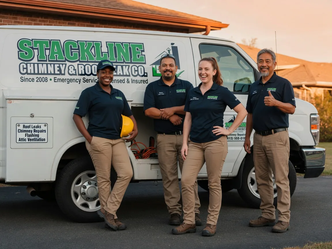 Chimney flashing repair company in Salt Rock, WV